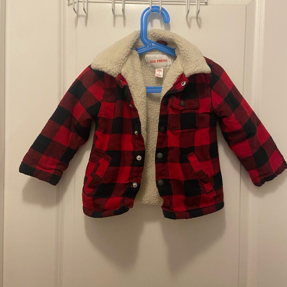 Cozy Flannel Fall Coat